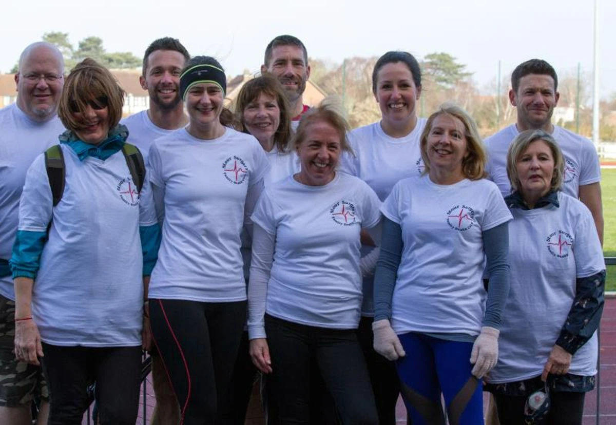 Photo of members of the team at Parkrun